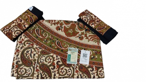 BEDSHEET JAIPUR PRINTED 72X100 2 PILLOW COVER